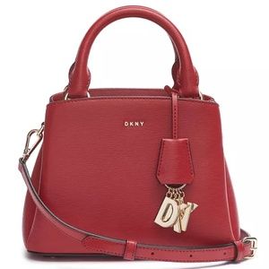 DKNY Paige Small Leather Satchel